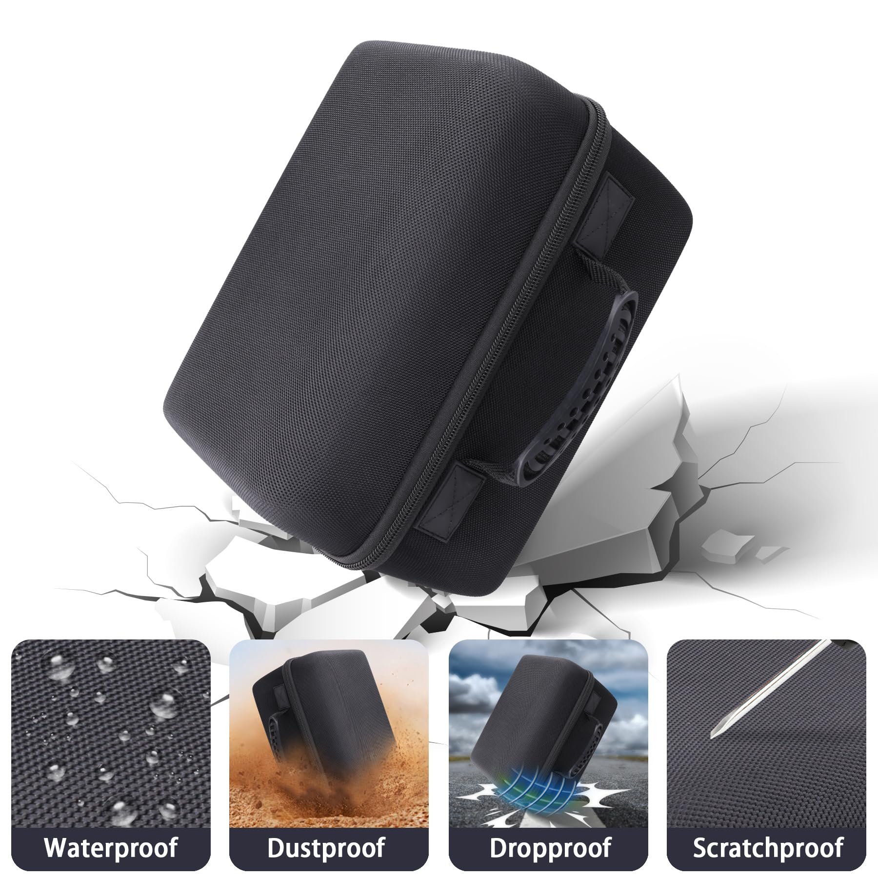Baval AX65 case soft velvet interior prevents scratches.