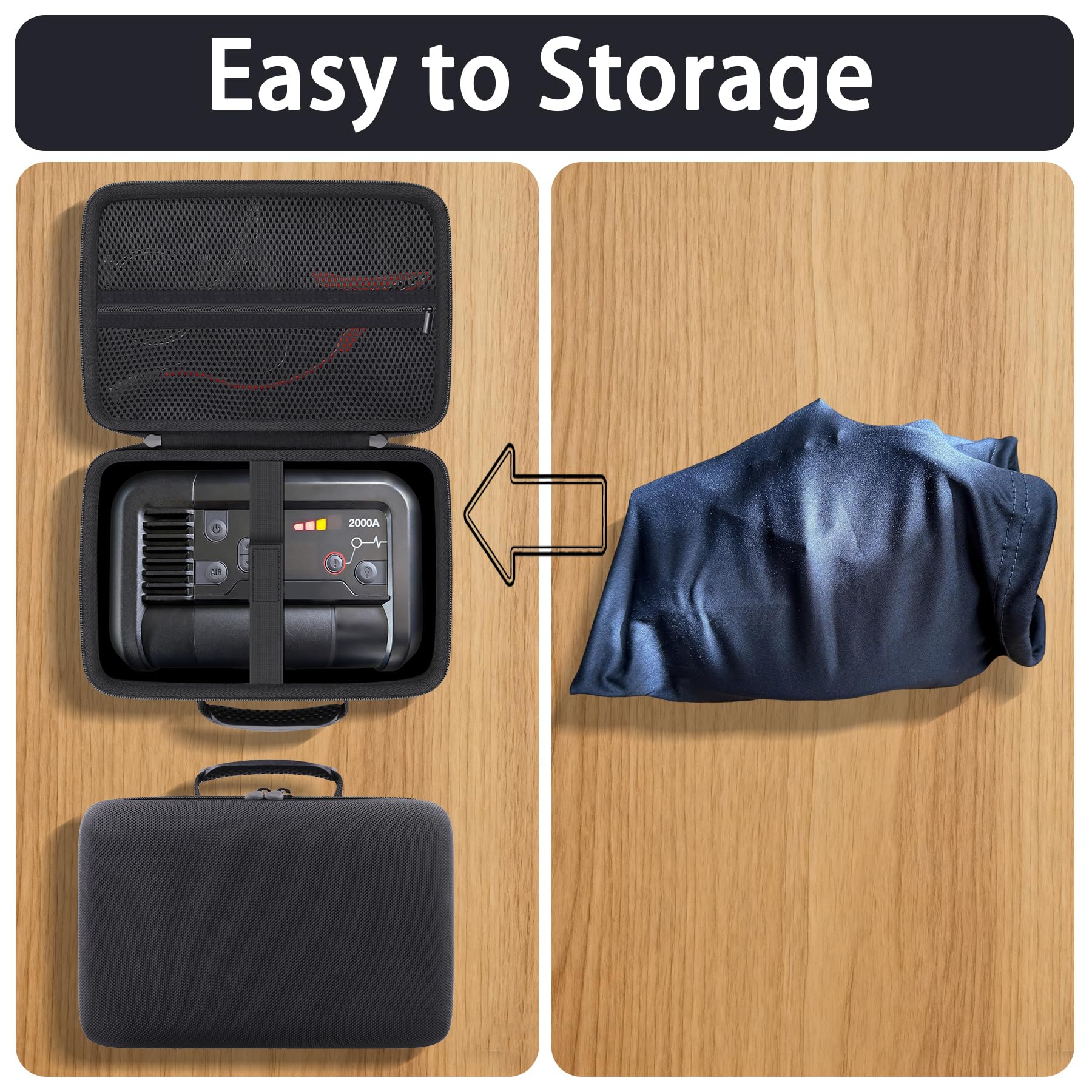 Baval AX65 case sturdy structure resists pressure and crushing.