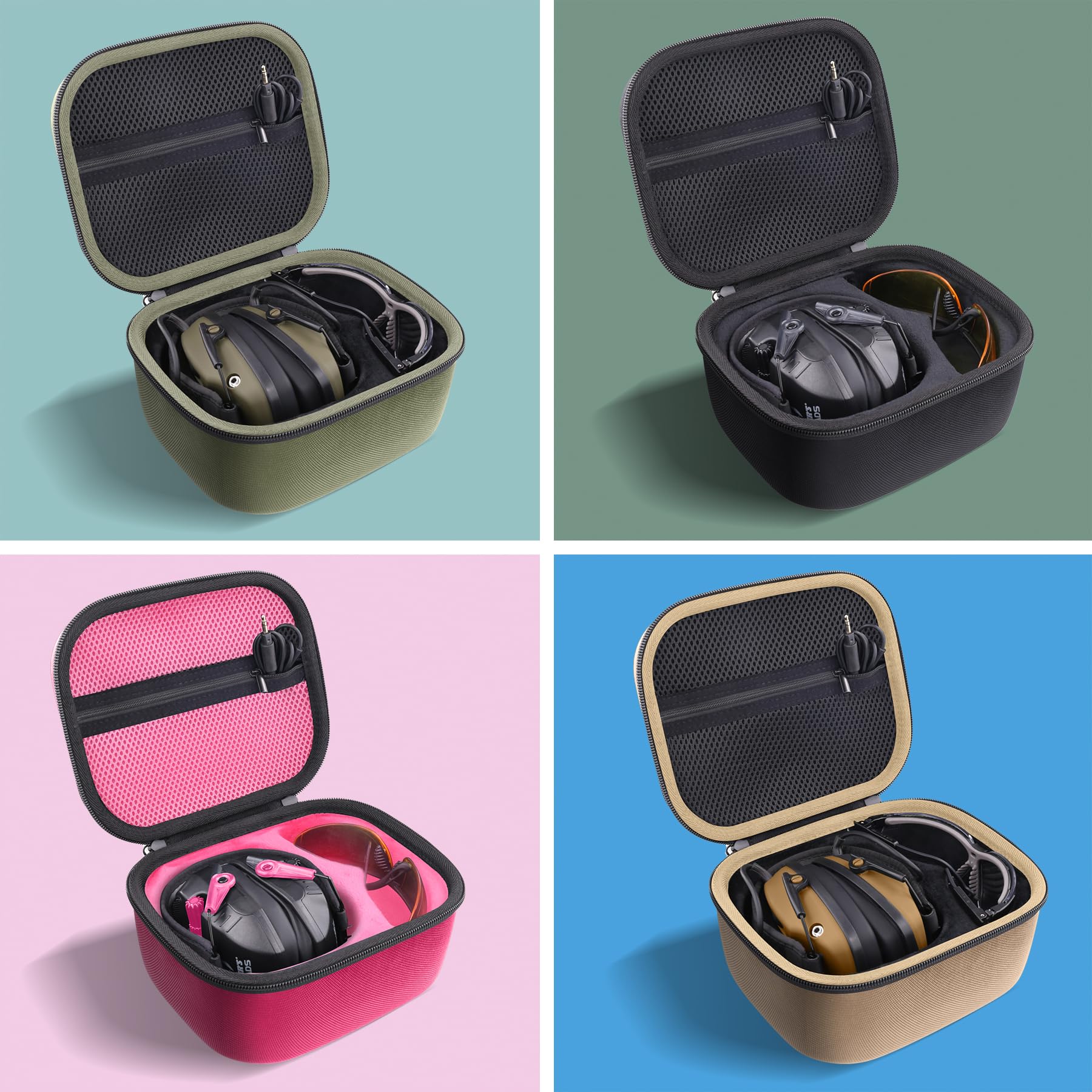 Baval storage case generous interior space for extra accessories.