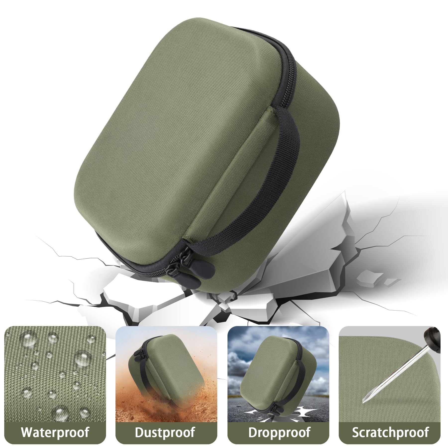Baval storage case glasses slot keeps shooting glasses safe and organized.
