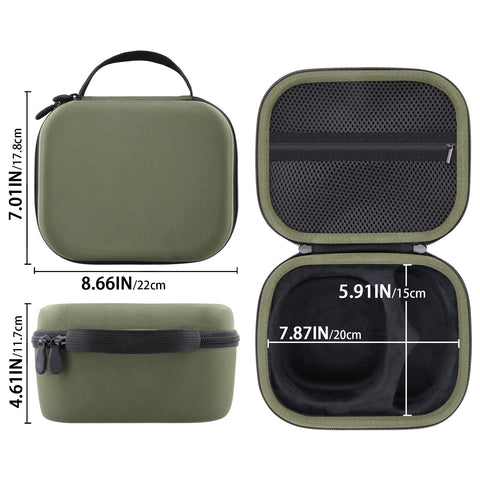 Baval storage case zipped mesh pocket stores small accessories.