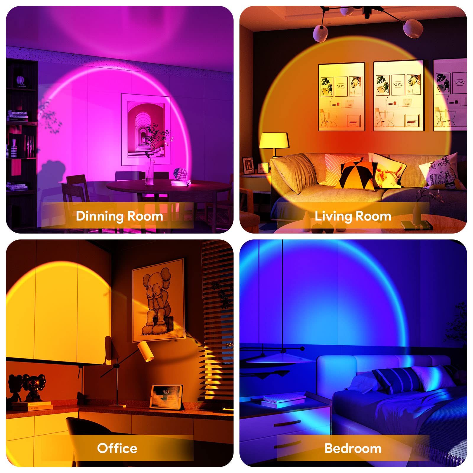 Bavcieu Sunset Lamp decor accent for living rooms