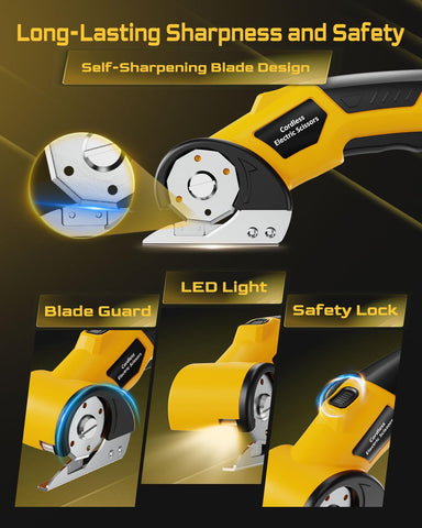 BaycoreX cutting cardboard with a light guiding touch reduces strain