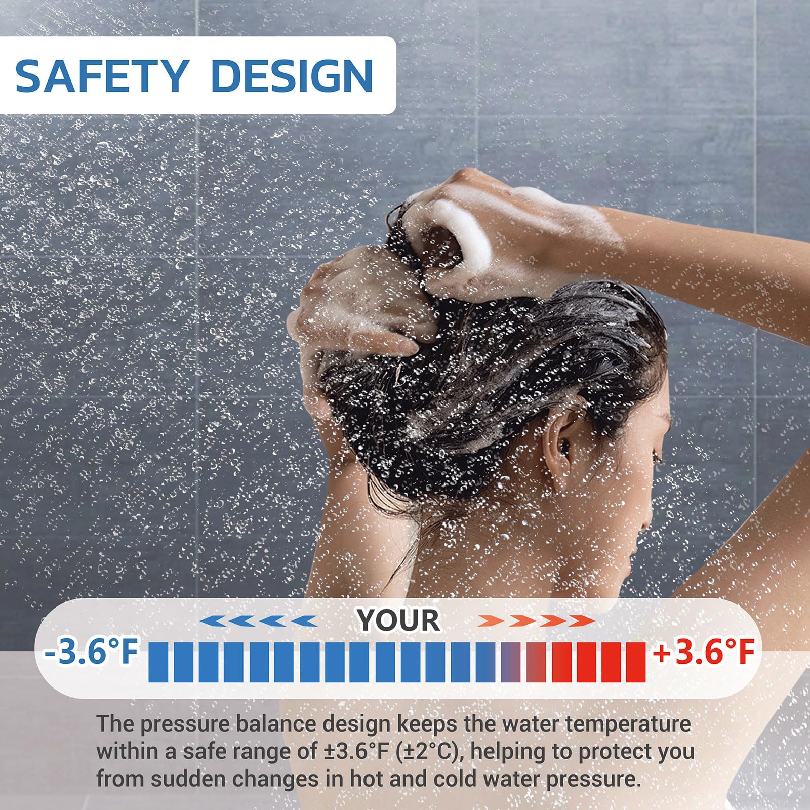 BAYDOW RP46074 premium seals emphasizing long-lasting shower performance.