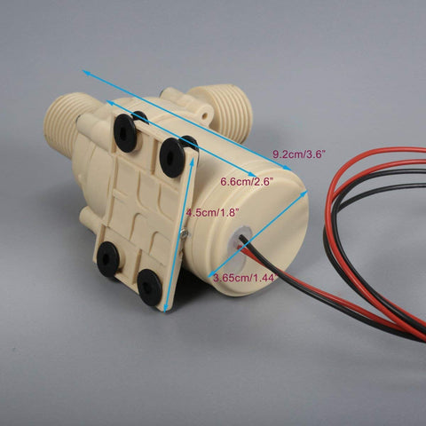 Bayite BYT-7A006 coupler detail with 1/2 inch thread enables quick connections.