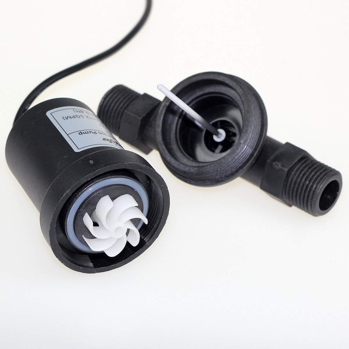 Bayite BYT-7A014 maximum flow 2.1 GPM highlights strong circulation.