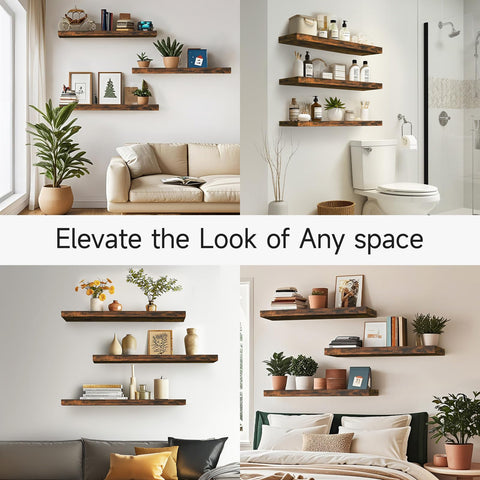 KITCHEN: BAYKA shelves used for cookware and jars storage