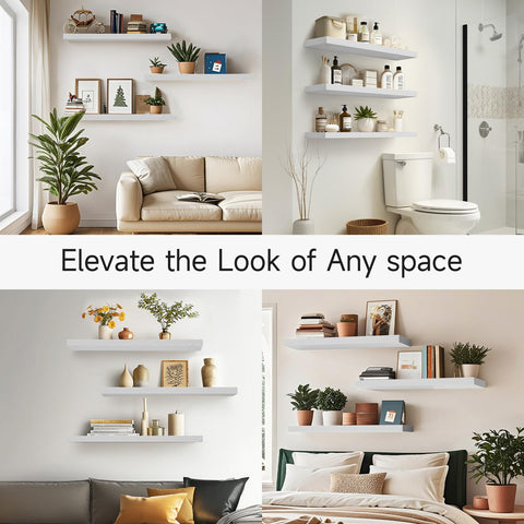 Bayka kitchen storage with long shelves for jars and cookware