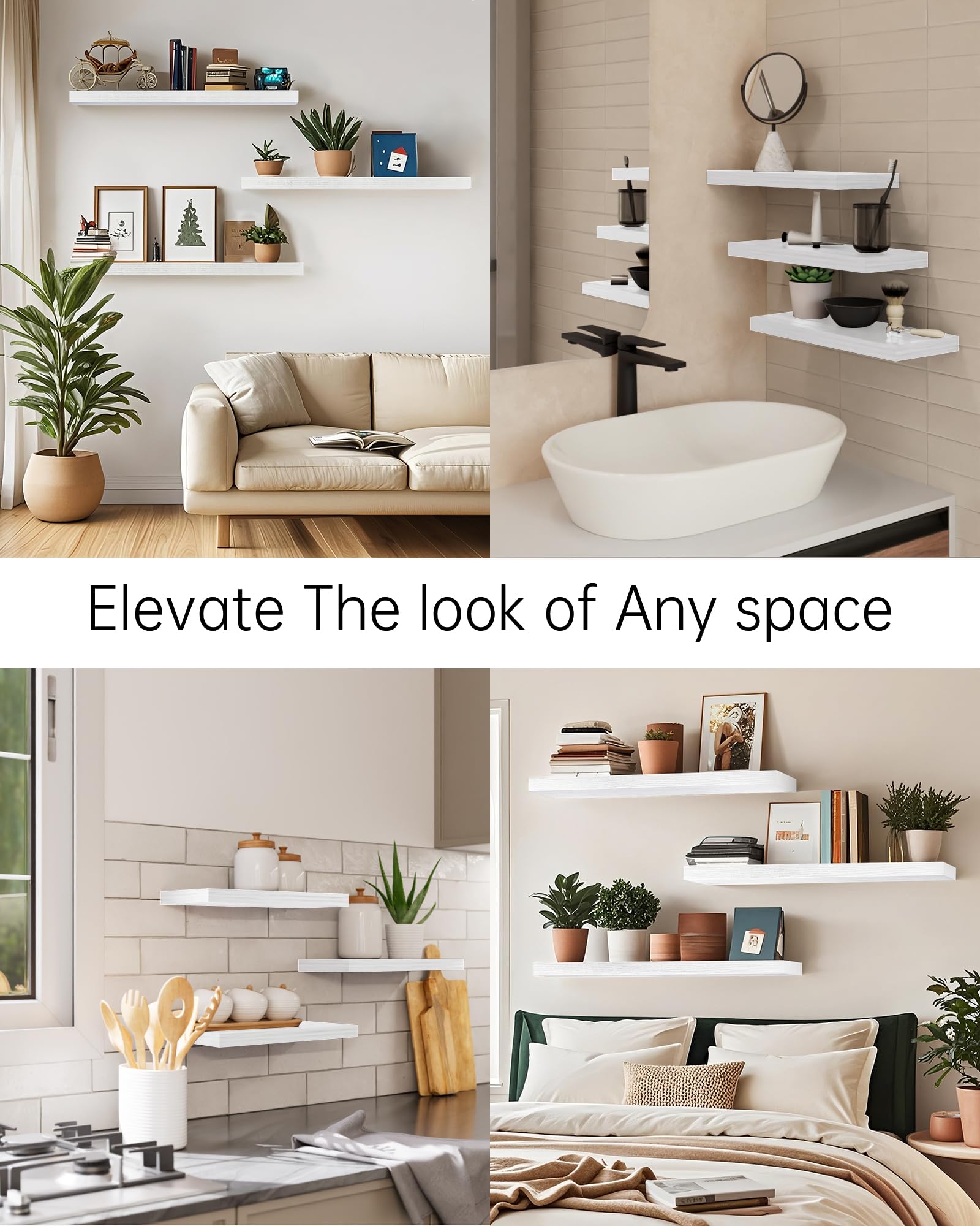 BAYKA warm wood tone complements modern minimalist interiors.
