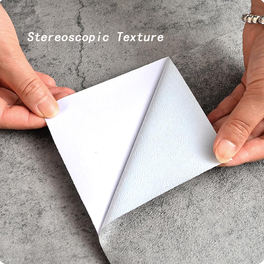 Bayya concrete wallpaper supports easy maintenance with a damp cloth.