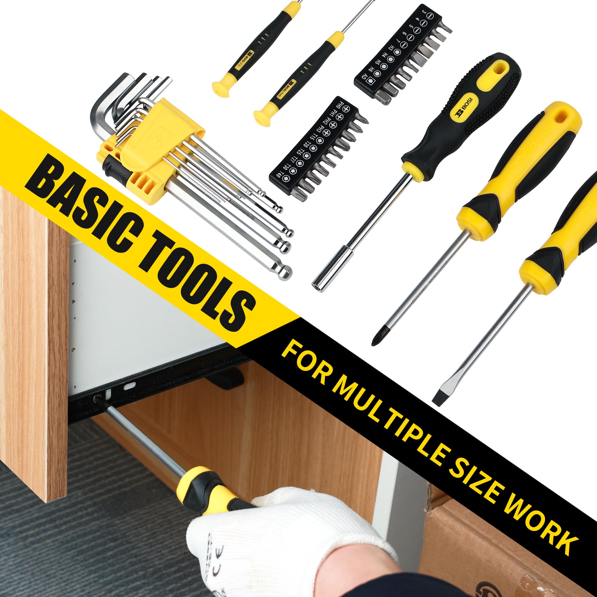 B BOSI TOOLS adjustable wrench versatile for various fasteners