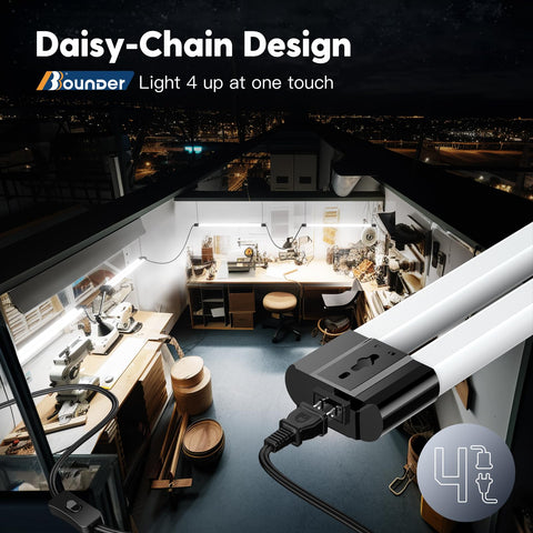 3300lm output supports precise bench tasks and tool visibility
