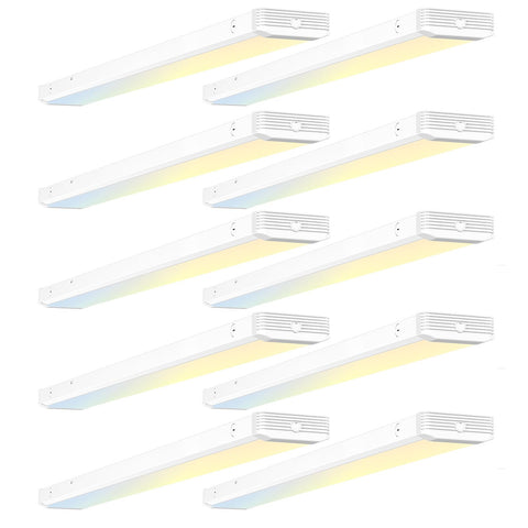 BBOUNDER 4ft wraparound light, front view showing even illumination for kitchens