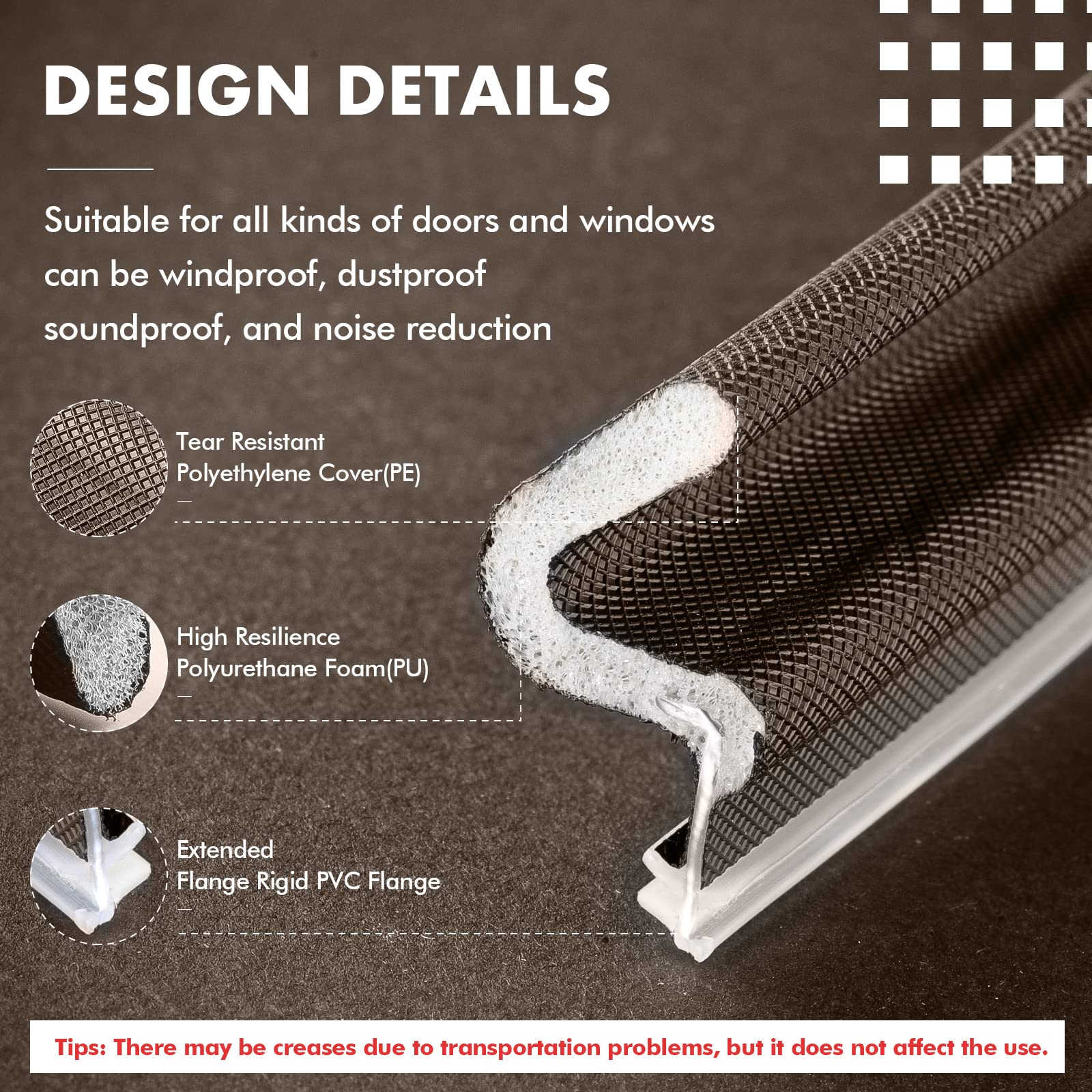 BBTO exterior weather strip install close-up demonstrates easy kerf fit