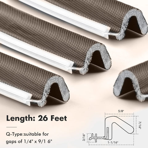 BBTO V-shaped foam seal highlights gap-blocking for better insulation