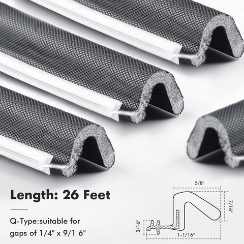 BBTO weather stripping close-up showing durable PU-coated foam