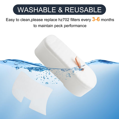 Bciiplxty HZ700 post-motor HEPA filter for Shark PowerFins HairPro captures fine particles