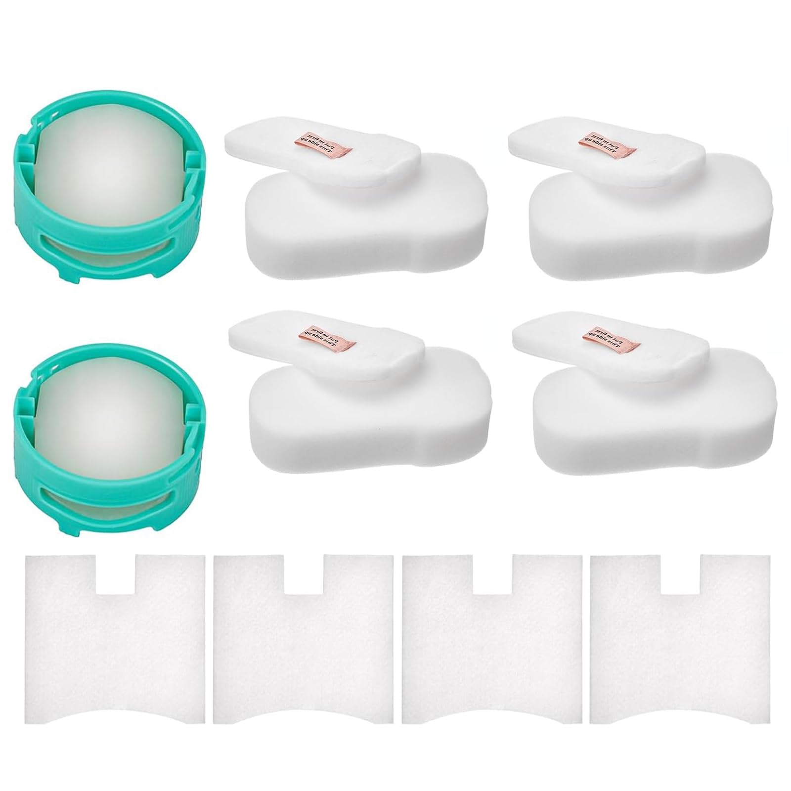 Bciiplxty HZ700 replacement filter kit for Shark PowerFins HairPro pack improves maintenance and suction