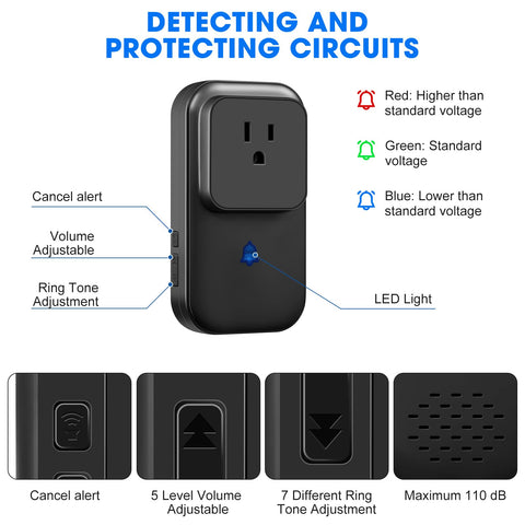BCY Hohipi alarm showing seven sirens and volume control for customizable alerts