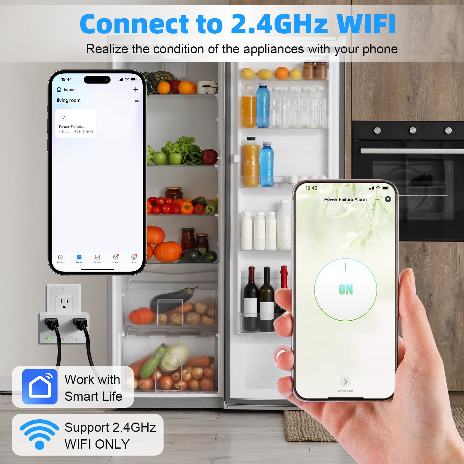 BCY hohipi wifi setup indicator showing ready connection for alerts