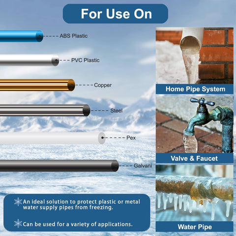 BDDFOTO copper core heating wire visible under protective sleeve.