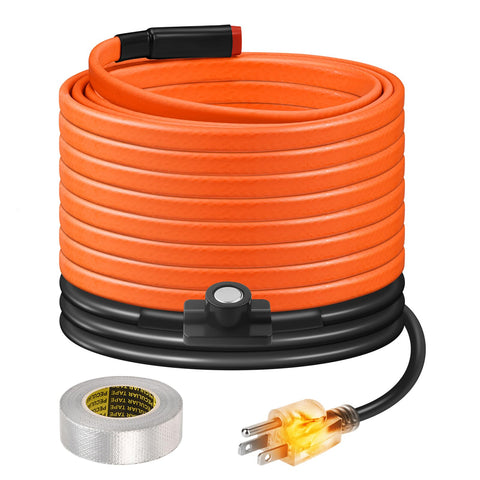 BDDFOTO heat tape for water pipes provides freeze protection with a 25 ft length.