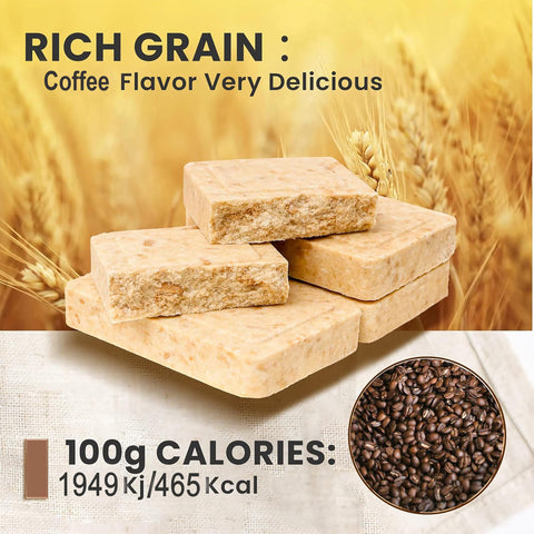 BDH Emergency Bars foil vacuum packaging preserves freshness for 20 years.