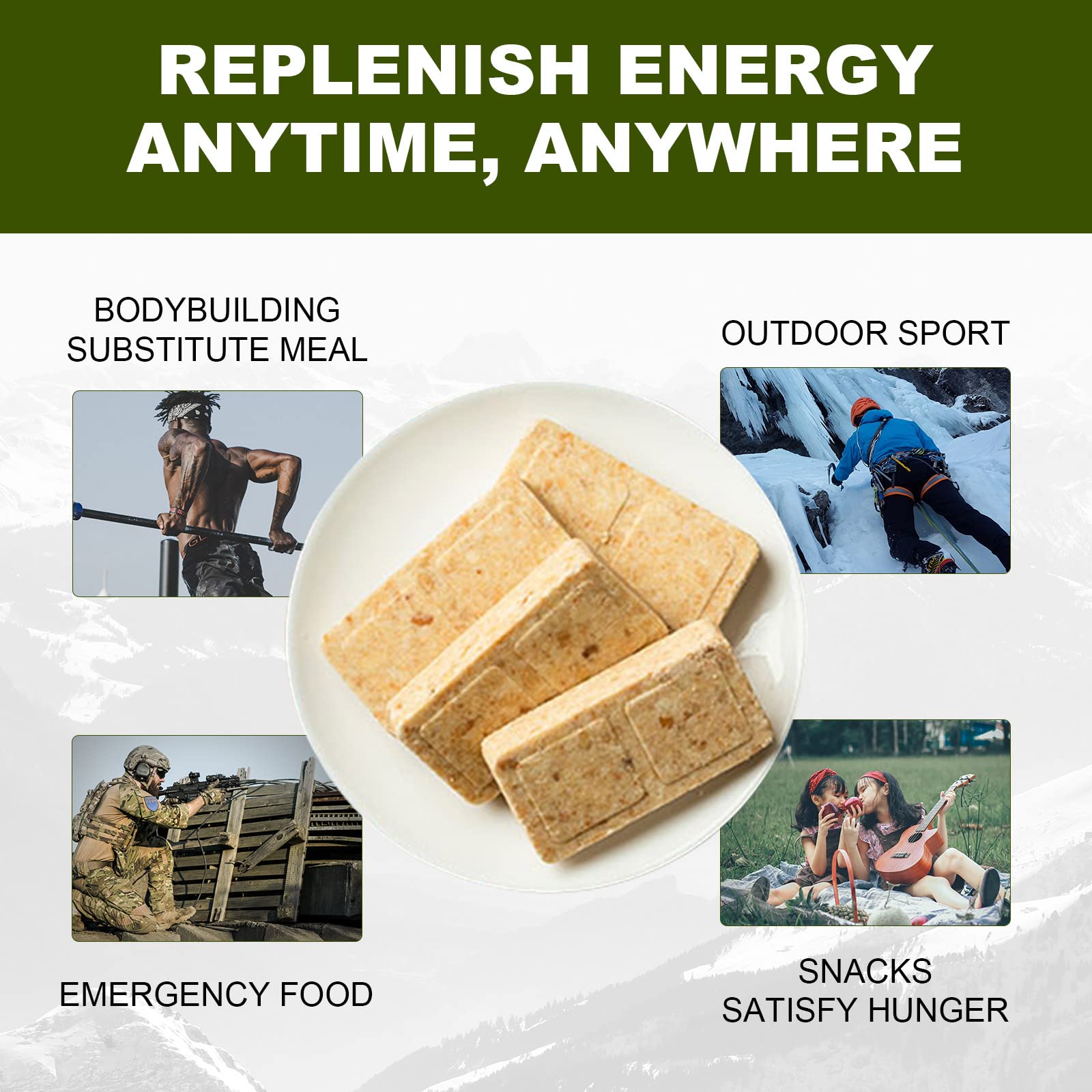 BDH emergency food for disasters suits camping, hiking, and outdoor prep.