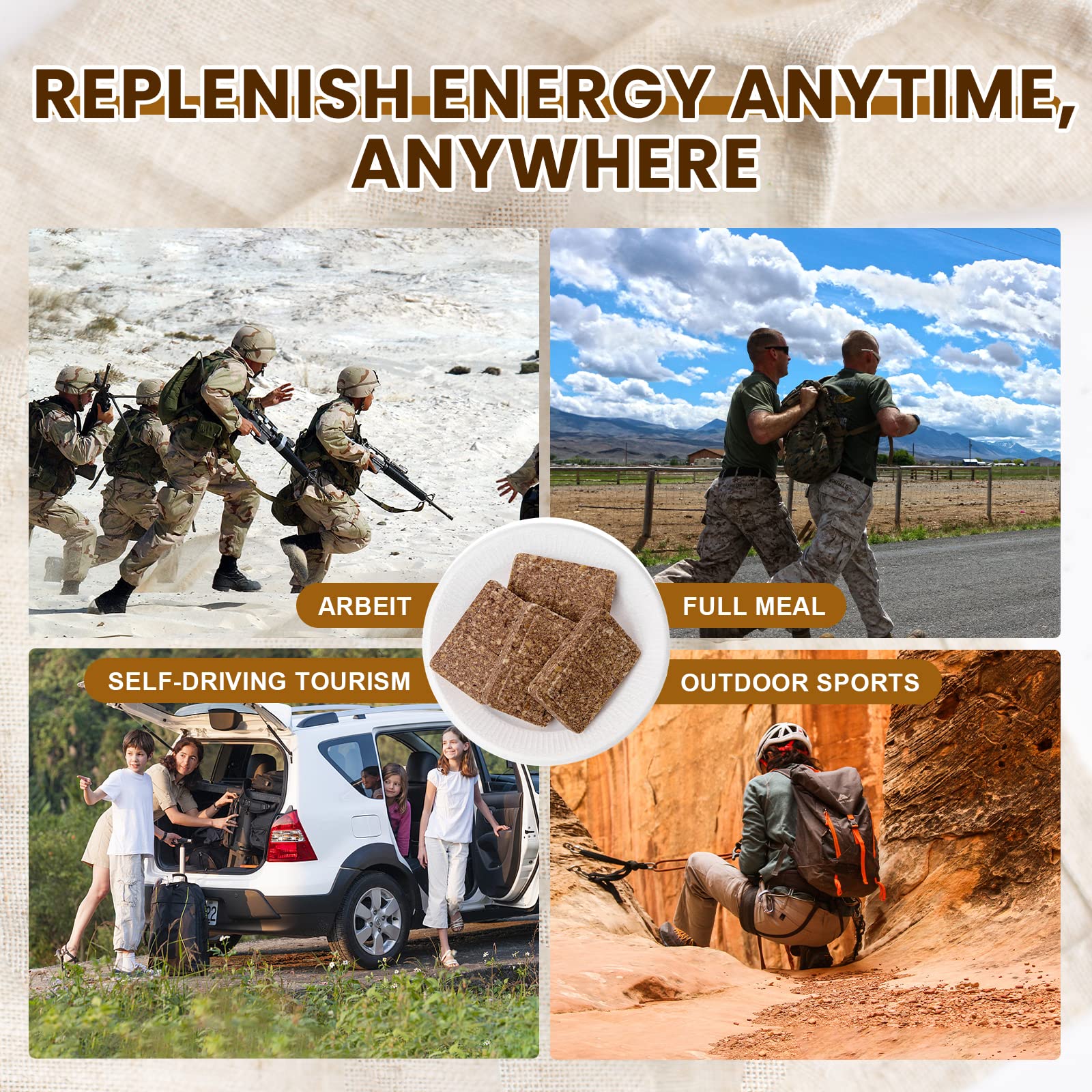 BDH chocolate bars deliver satisfying flavor with easy, fast consumption in emergencies.
