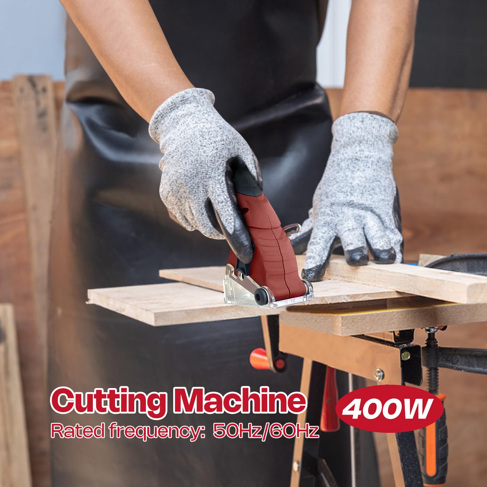 BDJHMP compact saw for tile cutting with protective cover and dust control.