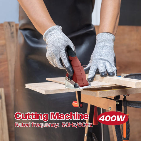 BDJHMP compact saw for tile cutting with protective cover and dust control.