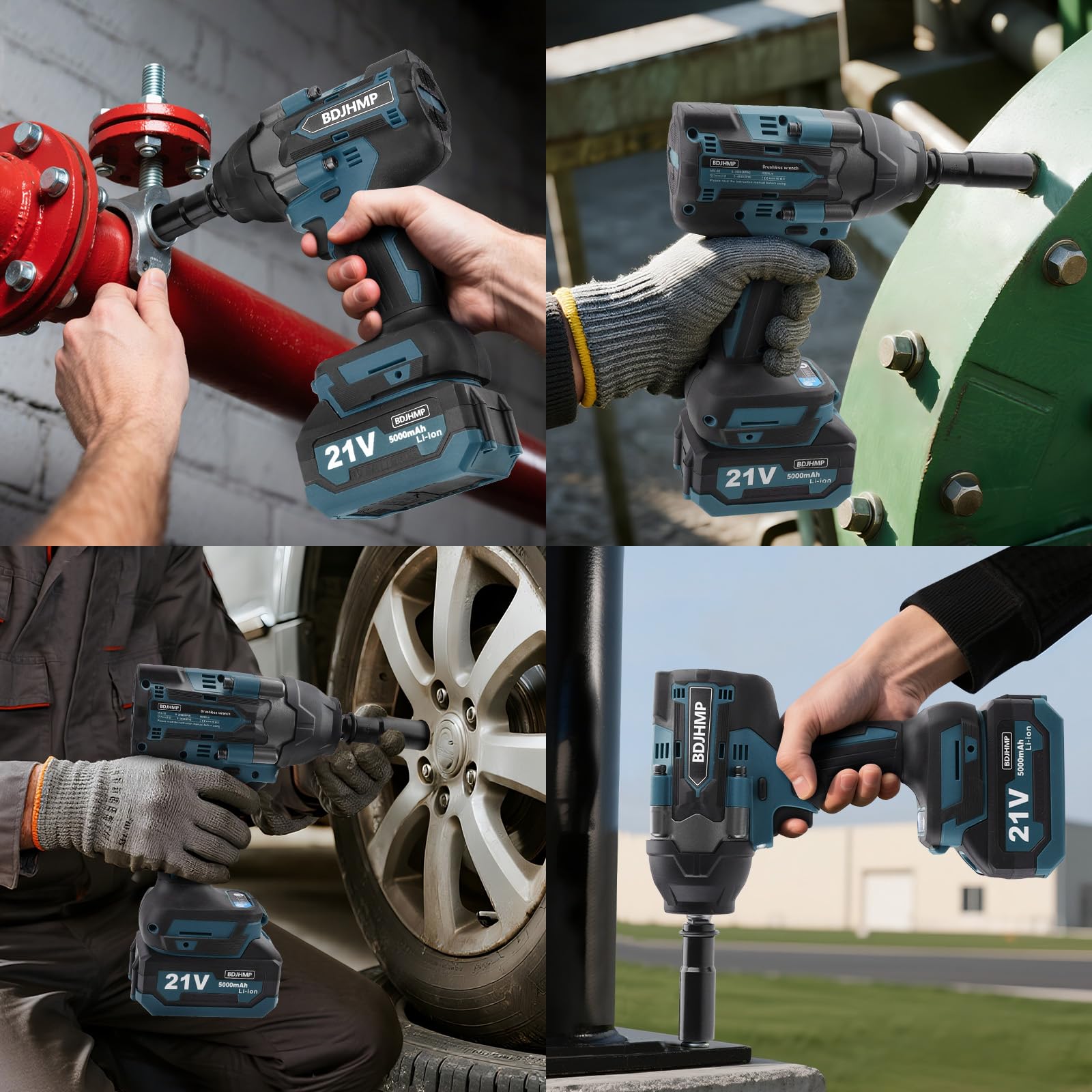 BDJHMP responsive trigger allows precise speed control.