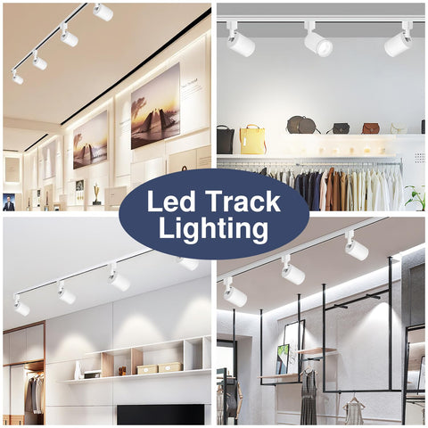 Be Studied modular track system supports expansion for layered lighting schemes.
