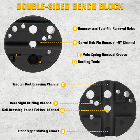 Beaiguna roll-pin punches and starter punches for precise alignment.
