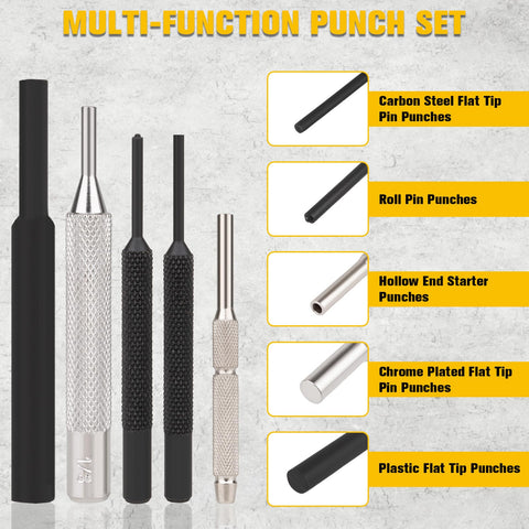 Beaiguna steel punches withstand heavy use in jewelry and metalworking.