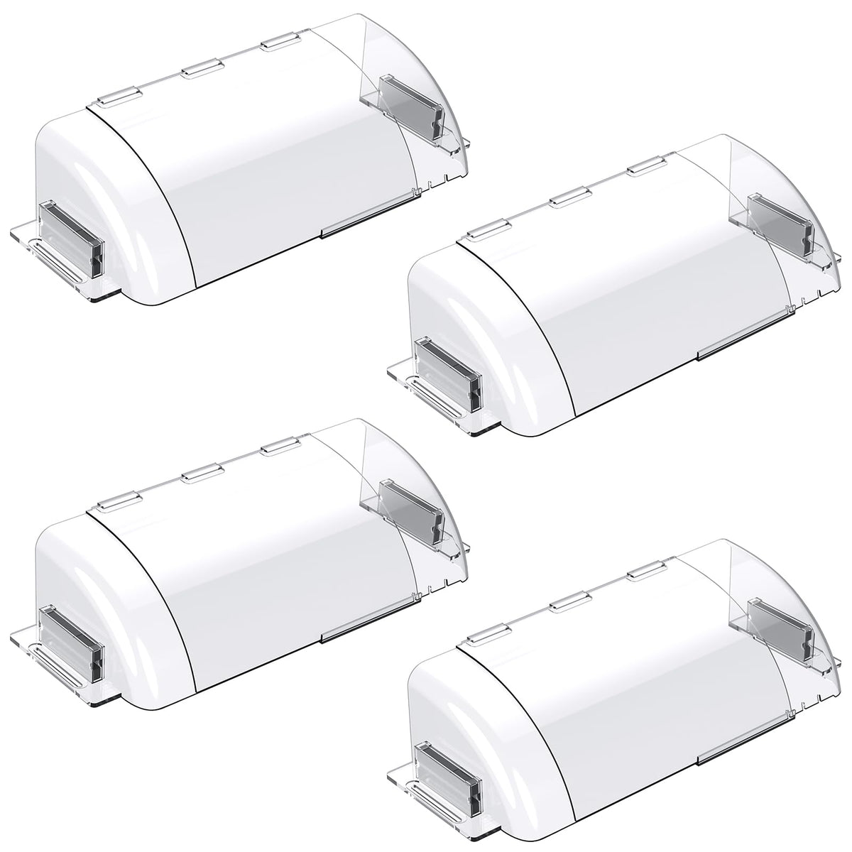 BEAIREOU air vent deflectors close-up showing quick airflow control.