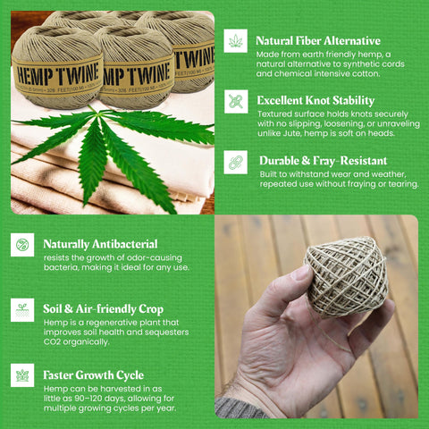 Bean Products hemp twine used in jewelry making with precise 1mm cord