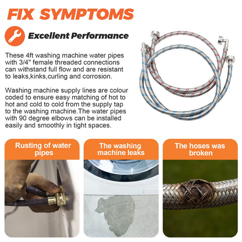 Beaquicy 90-degree elbow connection enables easier installation.