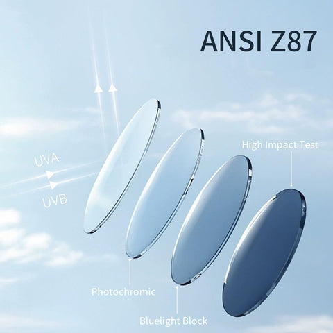 BEASVFE photochromic wraparound glasses offer snap-on side shields for extra coverage