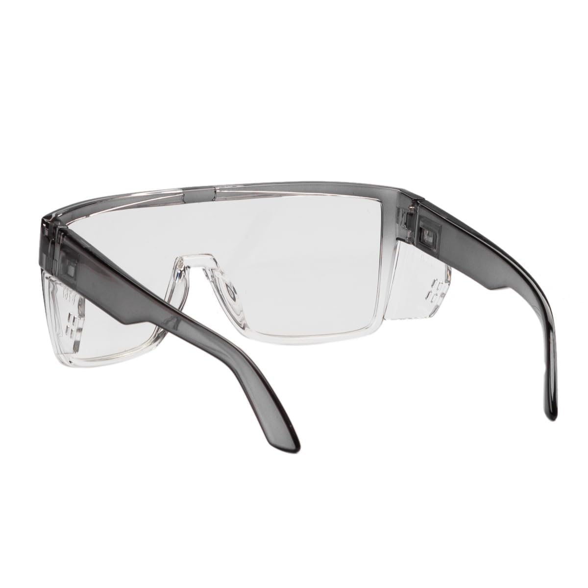 BEASVFE Transition glasses worn-on-face demonstrating secure fit during work and daily tasks.