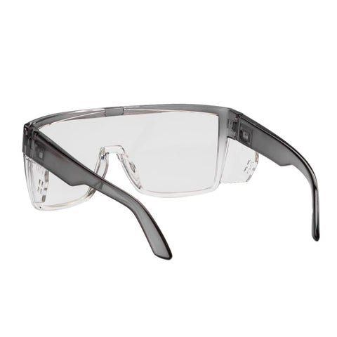 BEASVFE Transition glasses worn-on-face demonstrating secure fit during work and daily tasks.