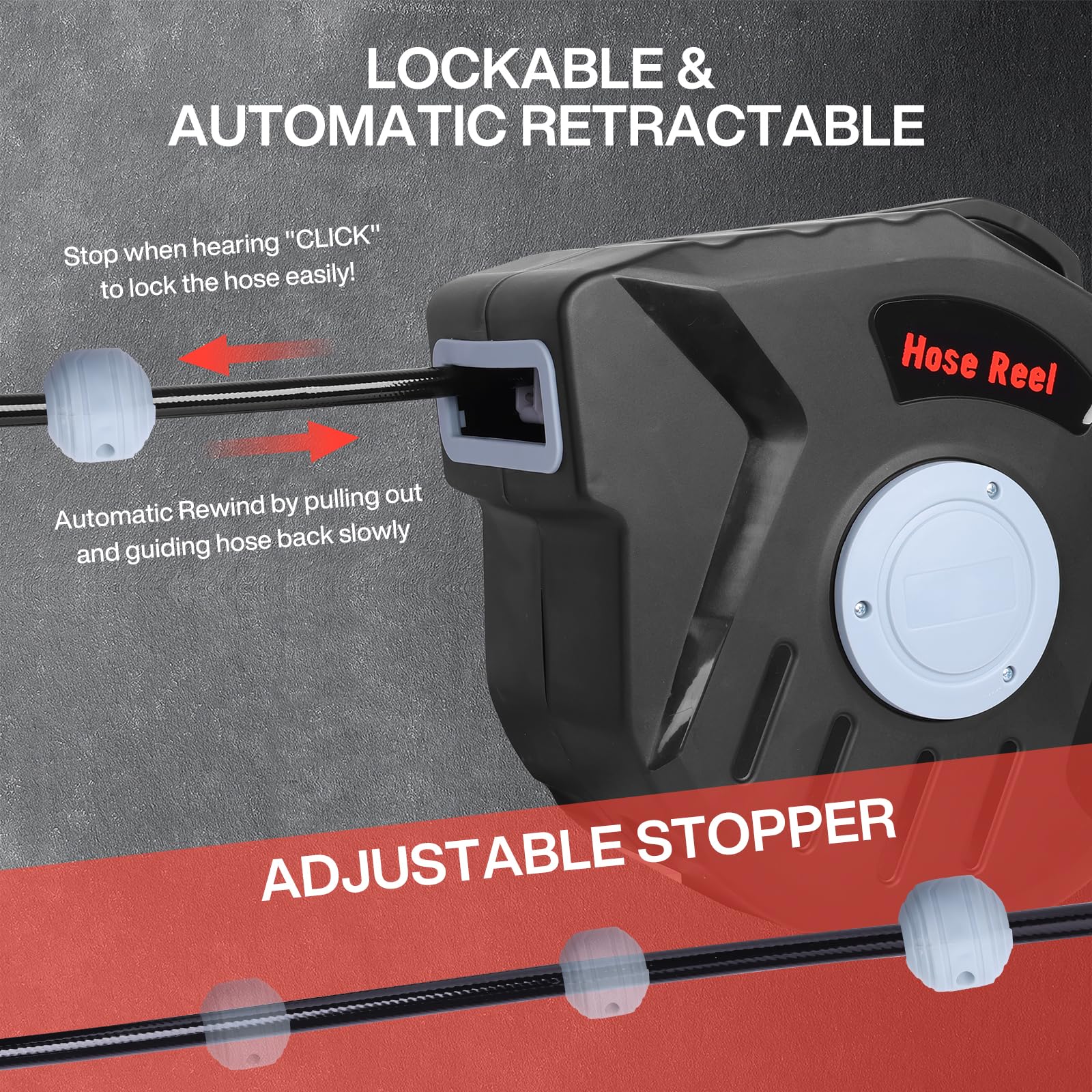 Beautiq 180 degree swivel bracket for flexible mounting.