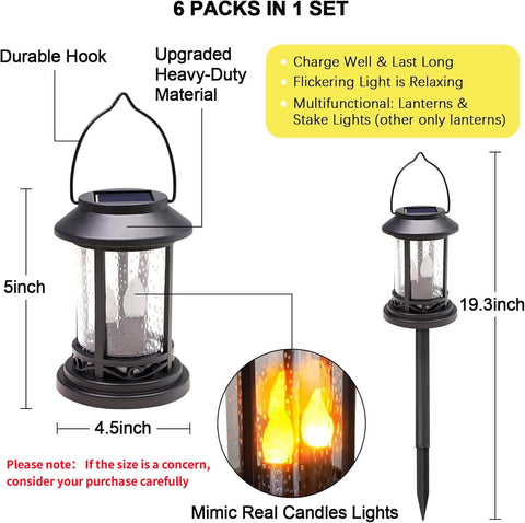 Beautyard lantern stake installation for easy wiring-free garden setup at sunlight