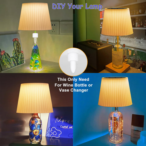 Beautyard solar lamp with pull-chain brightness on a sleek base.