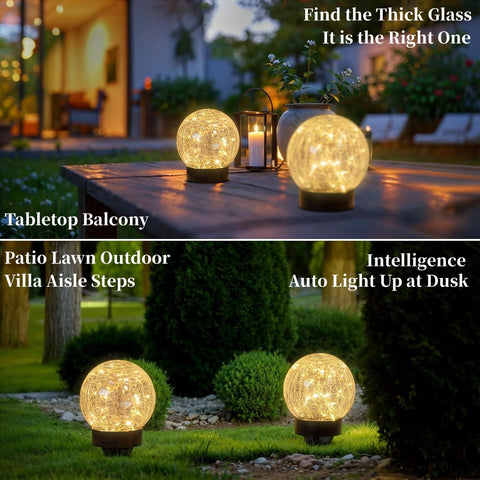 Beautyard globe light offers USB and solar charging alternatives