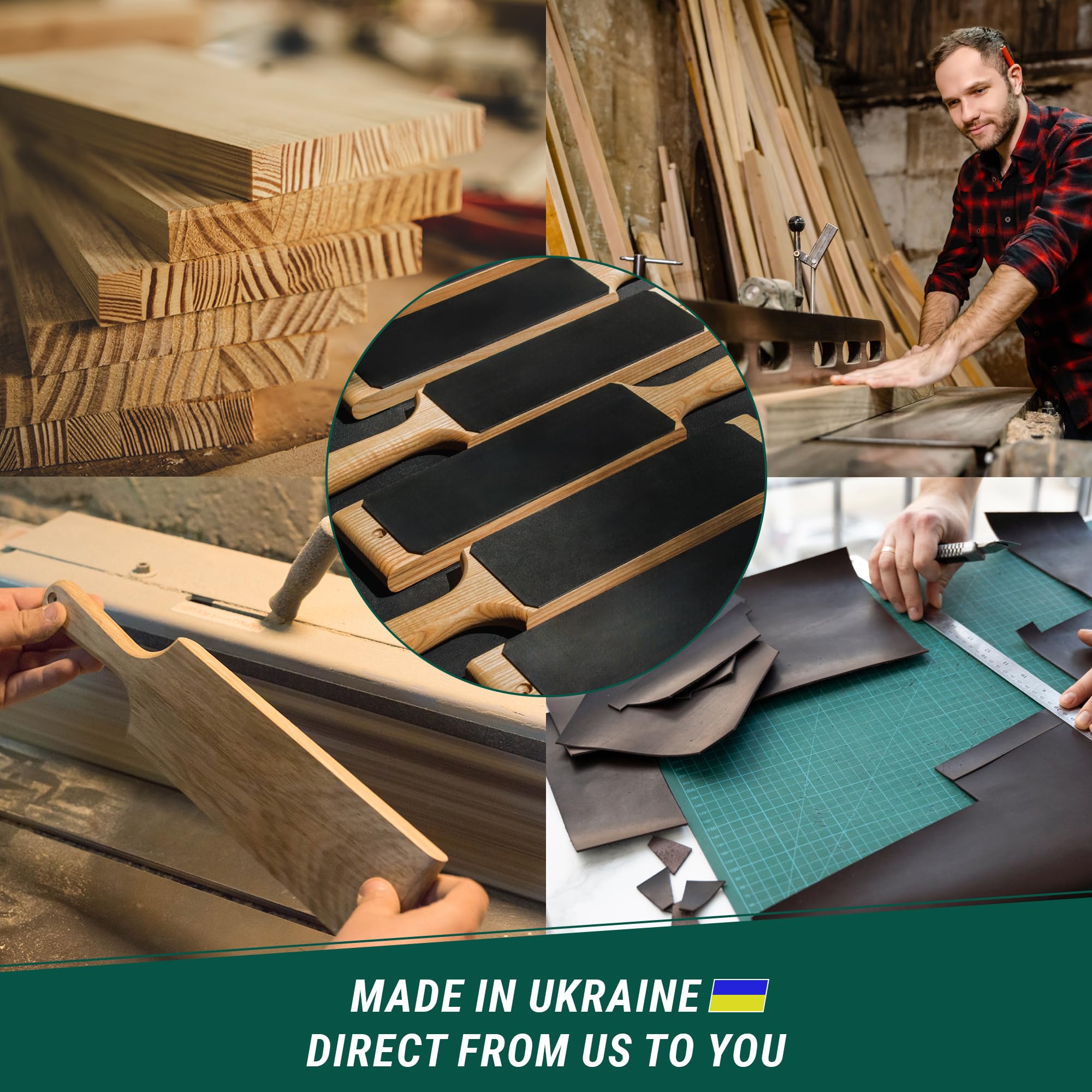BeaverCraft leather made in Europe ensures durable quality.
