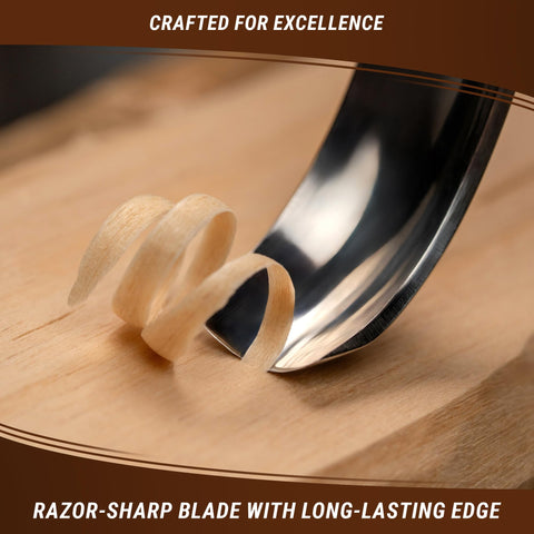 BeaverCraft European quality chisel signals reliable tool.