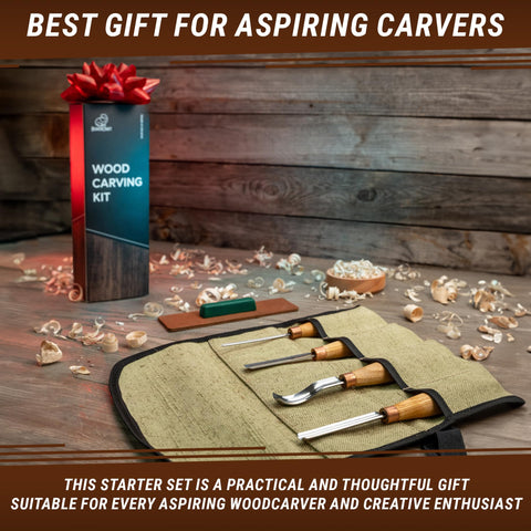 BeaverCraft SC01 polishing compound for a smooth finish on wood.
