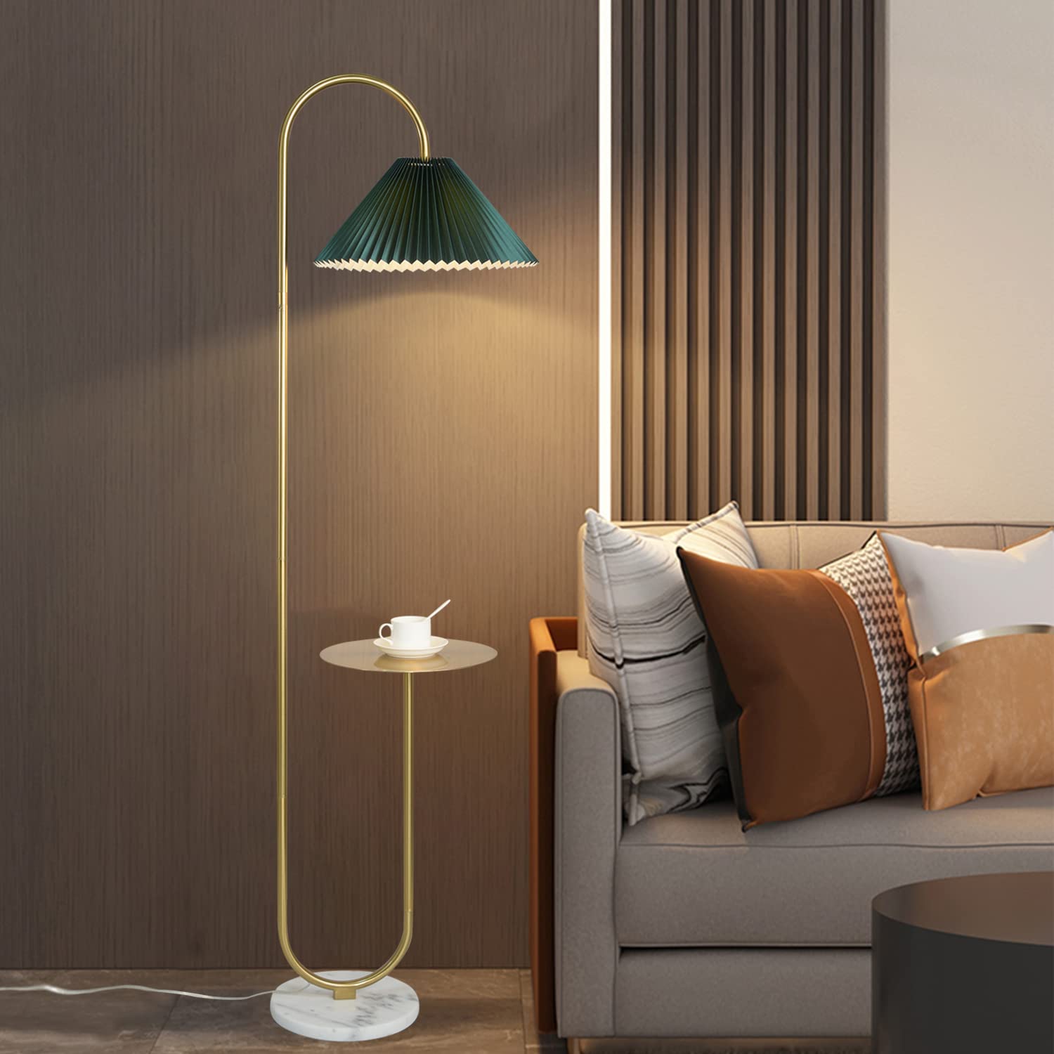 Beaysyty floor lamp with foot switch for easy control