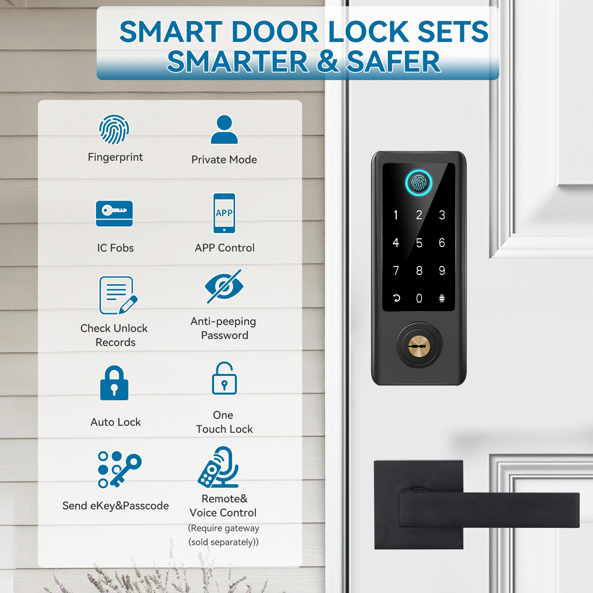 BEBASIA app-controlled deadbolt enables remote access and guest sharing